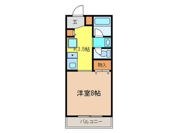 ドムスOGAWAの物件間取画像